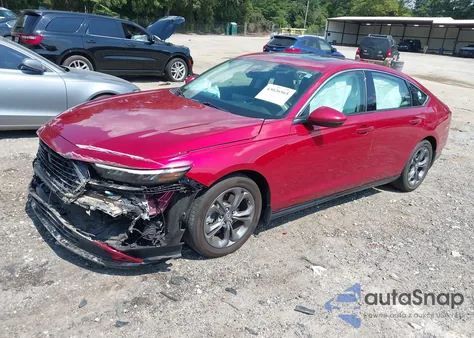 2023 Honda Accord Hybrid Ex-L из США, поврежденный, VIN 1HGCY2F68PA018233